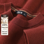 Antonio Vyri&scaron;kas 100% grynos vilnos apvalios apykaklės megztinis XL / 52