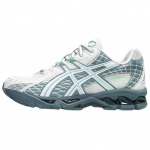 Asics Gel-Nimbus 10.1 Patogūs Mink&scaron;ti Atsparūs Vandeniui Kvėpuojantys Palaikantys Laisvalaikio Bėgimo Batai Unisex Kedai Balti Pilki 1203A760-100 43.5 gray