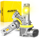 AUXITO H8/H9/H11/H16 LED priekinis žibintas, geltonas, H11 LED, rūko žibintas, geltonas 3000K, didelio ry&scaron;kumo lustas,