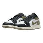 Jordan Air Jordan 1 LOW 553560-092 Vaikų batai EU 36 juoda/žalia