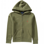Polo Ralph Lauren Striukė FW25 Logotipas Vilnos su gobtuvu Užtraukiama per visą ilgį Ilgomis rankovėmis Vaikams striukės 323799360-053 L