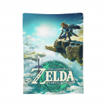 Z-Zeldos Breath Of The Wild Antklodė Pliu&scaron;inė Juokinga Kvėpuojanti Mėtymo Antklodė Lovai Sofai Dekoravimui, 30x40in