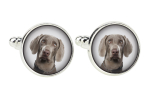 Weimaraner, Grey Ghost - cufflinks, a shirt accessory, a shirt pendant from the Art-Dog brand