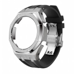 316L nerūdijančio plieno modifikavimo rinkinys, skirtas Casio G-Shock GA2100/GA-B2100 - Karali&scaron;kojo ąžuolo stiliaus metalinis korpusas ir apyrankės konversijos rinkinys ( 5611 modulis) GA-2100 2110 B2100