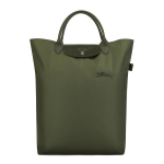 Longchamp Le Pliage Žalias Logotipas Siuvinėtas Atsegamas Rankinė Moteri&scaron;ka Rankinė Mi&scaron;ko Žalia 10168919479 Basic Set (Bag)