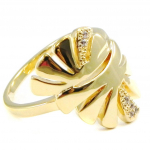 Bague Plaqu&eacute; or 'Calypso'