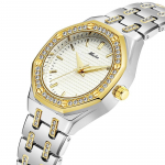 Su dovanų dėžute Top Prabangus MISSFOX Watch Fashion Golden Waterproof Watch Quartz Watch