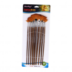 9 vnt. ventiliatoriaus dažų &scaron;epetėlių rinkinys Mink&scaron;tas nailoninis plaukų &scaron;epetėlis, skirtas akvareliniam aliejiniam akrilo gua&scaron;u tapybai Pack of 9
