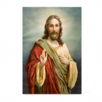 Jėzaus serijos drobės plakatai ir spaudiniai Krik&scaron;čionių sienų menas Paveikslų tapyba svetainei namų dekoravimui freskos dovanos 30X40cm No Frame