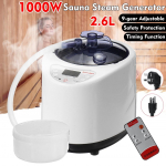 2,6 l saunos garintuvo puodo generatorius &bdquo;Steam SPA&ldquo; puodo aparatas su nuotolinio valdymo pulteliu, skirtas namų didelei saunai, garintuvas kūno terapijos saunai