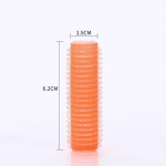 Savaime sugriebiami plaukų voleliai Ne&scaron;ildomi plaukų suktukai No Heat Hair Bang Volume Lipni kabliukas ir kilpa &bdquo;pasidaryk pats&ldquo; formavimo įrankis 1.5*6.2cm