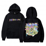 Vintage System of A Down Hoodie Unisex Moteri&scaron;ki vilnos medvilniniai auk&scaron;tos kokybės gobtuvai Vyri&scaron;ki roko muzikos grupės animaciniai grafiniai megztiniai M