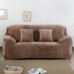 Stori pliu&scaron;iniai elastingi sofos užvalkalai svetainei Sekcijiniai kampiniai baldai Slydimas sofos užvalkalas 1/2/3/4 vietos vienspalvis Medium(145-185cm)1pc