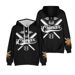 Icrimax Merch Hoodie Moteri&scaron;kas Unisex megztinis su gobtuvu Streetwear Oversized ilgomis rankovėmis megztiniai Icrimax drabužiai berniukams mergaitėms paaugliams M