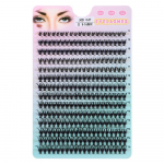 &bdquo;D Curl Mix Individual Lashes Cluster 10D-40D Cluster&ldquo; blakstienos, skirtos savaranki&scaron;kai užtepti namuose Mix 30D