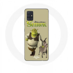 Coque pour Samsung Galaxy A51 5G Shrek et l'&acirc;ne Film
