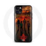 Coque pour Iphone 11 Stranger Things Saison 4 Affiche Art Equipages de la Nouvelle Th&eacute;orie