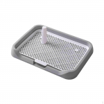 Nuimama 18,11x13,78x1,97 colio &scaron;unų tualeto kraiko dėžutė, skirta augintiniams &scaron;lapintis pilka spalva