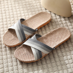 Vyri&scaron;kos vasarinės &scaron;lepetės namo pora kambarinės &scaron;lepetės Lininės kasdienės &scaron;lepetės Vyri&scaron;kos &scaron;lepetės 44