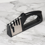 Naujas galąstuvas 4in1 deimantinis keraminis akmuo profesionalus &scaron;efo peilių galąstuvas žirklių galandimas virtuvinių peilių priedai Knife Sharpener