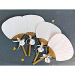 &Eacute;ventail - Artemio - 37 cm - Bambou - Papier - D&eacute;coration de f&ecirc;te