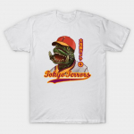 Moteri&scaron;ki mar&scaron;kinėliai Gamera Kaiju beisbolas Harajuku Print Kawaii mar&scaron;kinėliai trumpomis rankovėmis trumpomis rankovėmis moteri&scaron;ki mar&scaron;kinėliai Top Tee S