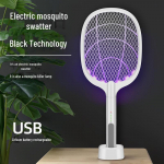 Įkraunamas elektrinis uodų ir musių gaudyklė su USB ir automatine gaudykle, skirta naudoti namuose USB Version (English Packaging)