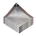 Yousheng Apsauginis nuo saulės burė Aliuminio folija Apsauginis audinys UV blokas Atsparus ply&scaron;imams Baldakimas Atsparus oro sąlygoms Privatumo uždanga Terasai Sodui Kiemui Baseinui S