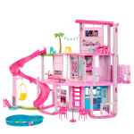 Barbie Dream House didelis stumdomas namas ir Barbie lėlės priedas žaisti metų ir HMX10 3 krypčių (&scaron;viesos garsai) [Aprengta lėlė / lėlių namelis, rinkinys] [3 auk&scaron;tyn]