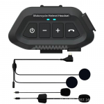 Vandeniui atspari LX2 Bluetooth 5.3 &scaron;almo ausinė tarpvalstybiniams motociklininkams