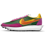 sacai x Nike LDWaffle Pine Green Unisex Bėgimo bateliai Pink Clay-Orange-Del-Sol-Sail BV0073-301 37.5