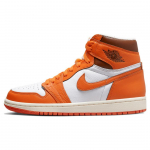 Air Jordan 1 High OG Starfish Moteri&scaron;ki sportbačiai Oranžiniai Balti Cacao-Wow DO9369-101 36