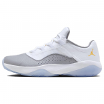 Air Jordan 11 CMFT Low Cement Topaz Gold Vyri&scaron;ki sportbačiai Pilki Balti Cement-Pilki CW0784-107 42.5