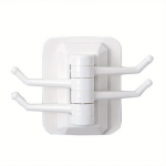 Stiprūs lipnūs sieniniai 4 kabliukai, stiprūs be gręžimo, raktų laikiklis, durų, virtuvės rank&scaron;luosčių pakabos kabliukai, namų saugojimo aksesuarai pilka