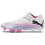 Puma Future Ultimate 7 FG AG Phenomenal Pack Unisex Snikeriai Balti Juodi Nuodingai Rožiniai 107599-01 40