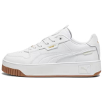 Puma Carina Street Lux Baltos Auksinės Moteri&scaron;ki Sportbačiai 397487-01 37