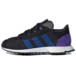 Adidas Originals SL 7600 Sintetinės odos Suede Retro Lengvai dėvimi Patvarūs Žemi Sportiniai Laisvalaikio Batai Unisex Kedai Juodi FW6376 44⅔
