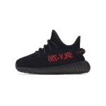 Adidas Originals Yeezy Boost 350 V2 Bred Žemi sportiniai laisvalaikio batai Kūdikio sportbačiai Juodi BB6372-2020 23