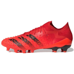Adidas Predator Freak.1 Low AG Demonskin - Saulėtai raudoni vyri&scaron;ki sportbačiai Pagrindinės juodos GZ2809 41⅓