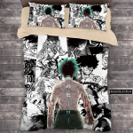 3D Spausdintas MANGA Anime My Hero Academia Patalynės Komplektas Berniukams Mergaitėms Viengulis Dvigulis Pilno Dydžio Antklodės Užvalkalas Pagalvės Užvalkalas Lovos Suaugusiųjų Miegamojo EU Single 135x200cm