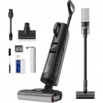 Aspirateur balai Dreame H12 DUAL Nettoyeur eau et poussi&egrave;re avec des accessoires et s&eacute;chage a l'air chaud juoda