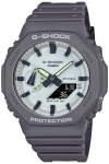 Casio HIDDEN GLOW serijos pilkas G-Shock GA-2100HD-8AJF vyri&scaron;kas laikrodis,