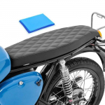 Selle Gel - Craftride VSG4 - Confort sup&eacute;rieur - Design moderne - Compatible Simson S50 S51 S70 juoda