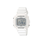CASIO Unisex SKAITMENINIS Serija Baltas Laikrodis F-108WHC-7BCF F-108WHC-7BCF White Strap Single Watch white