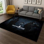 Counter Strike CS GO Žaidimo Žaidėjo Kilimas Kilimas Miegamajam Svetainei Sofai Žaidimų Kambariui Durų Kilimėlis Namų Dekoras, Vaikų Žaidimų Zonos Kilimas Neslystantis 80x120cm