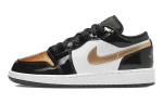 Jordan Vaikams Air Jordan 1 Low SE Gold Toe Kedai DR6970-071 37.5