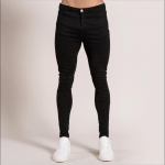 Vyri&scaron;ki džinsai Retro plovimas Užtrauktukas Tamprūs džinsai Kasdieniai Slim Fit kelnės Vyri&scaron;ki didelio dydžio pie&scaron;tuko formos kelnės Džinsiniai siauri džinsai vyrams 3XL white