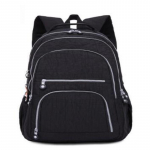 Mokyklinė kuprinė paauglei mergaitei Mochila Feminina Moteri&scaron;kos kuprinės Sac Nailono vandeniui atsparus laisvalaikio ne&scaron;iojamojo kompiuterio krep&scaron;ys, moteri&scaron;kas One Size tamsiai mėlyna spalva
