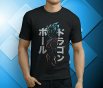 Goku Super Saiyan Rose Blue Dragon Ball Super Z Unisex mar&scaron;kinėliai S