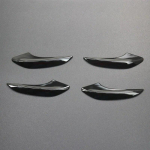 Carbon fiber Car Interior Door Armrest Handle Cover Trim Door bowl frame Stickers For Mercedes Benz C E Class W205 W213 GLC X253